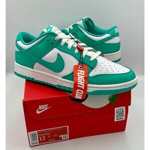 Nike Dunk Low 'Clear Jade' DV0833-101 Sz12  #143